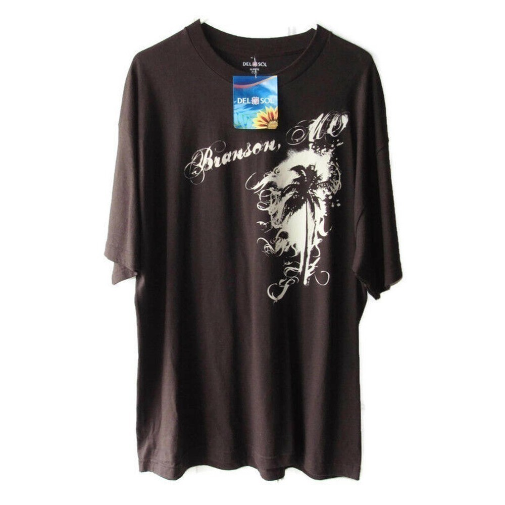 Del Sol Size XL New Brown Branson Missouri Souvenir T Shirt